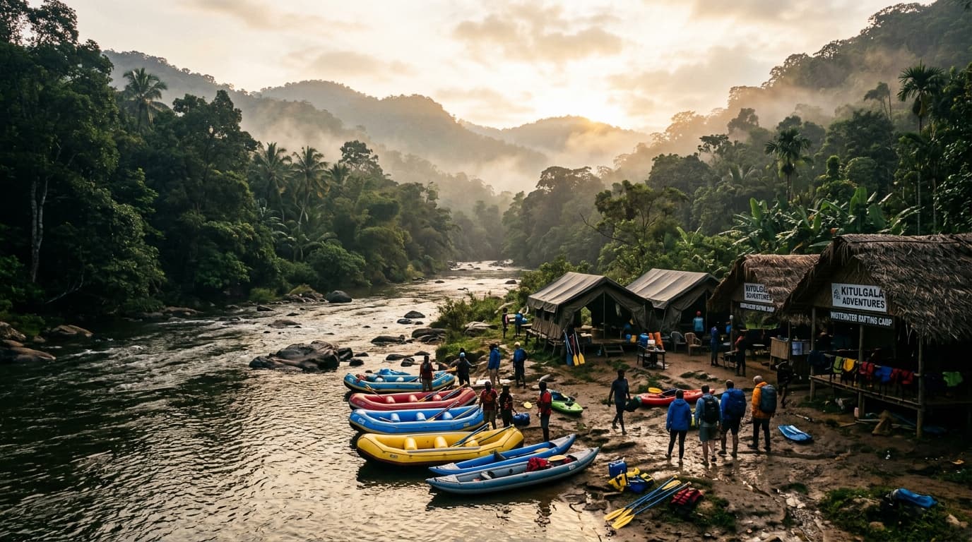 Ceylon Adventure Sports Kitulgala Base Camp and Kelani River