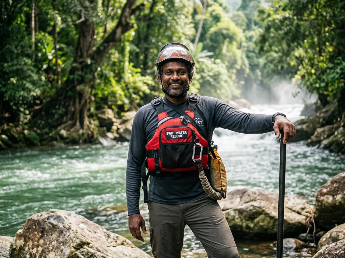 Chinthaka 'Captain' Jayasinghe - Founder and Managing Director of Ceylon Adventure Sports